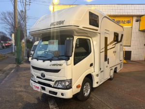 【R７年式】モビーR2B　　走行距離3500ｋｍ　400Ｗソーラパネル　600Ahリチウムイオンバッテリー　Fスタビライザー　強化ショック