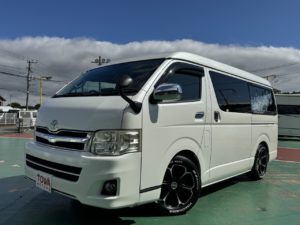 【平成24年式・中古車】　LACモービル　ダーウィンQ1　＊ワンオーナー車＊　　エアロウインドウ　FFヒーター　２段ベッド　１７インチアルミホイール・・・　